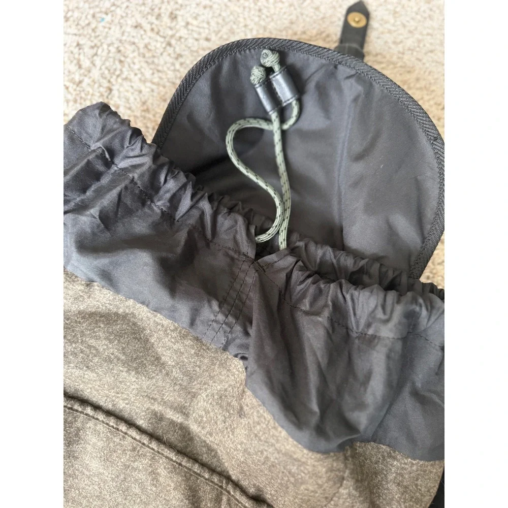 Puma Mens Heritage‎ large Rucksack Backpack Green Herringbone Laptop Sleeve Bag